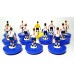 Subbuteo Andrew Table Soccer England 1990 World Cup Team on Classic Hasbro Bases